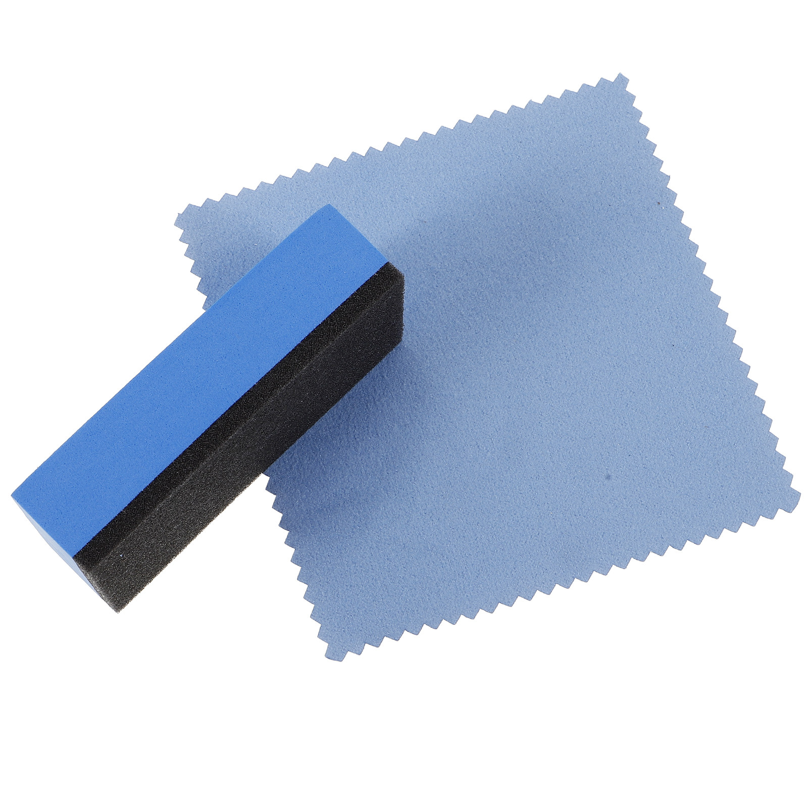 Wax Applicator Pad - 1個入り 車用ワックススポンジブロック、長持ちするアプリケーターパッド、タイヤ用ドレスティング・ポリッシングパッド、自動車のディテーリングや研磨作業に。