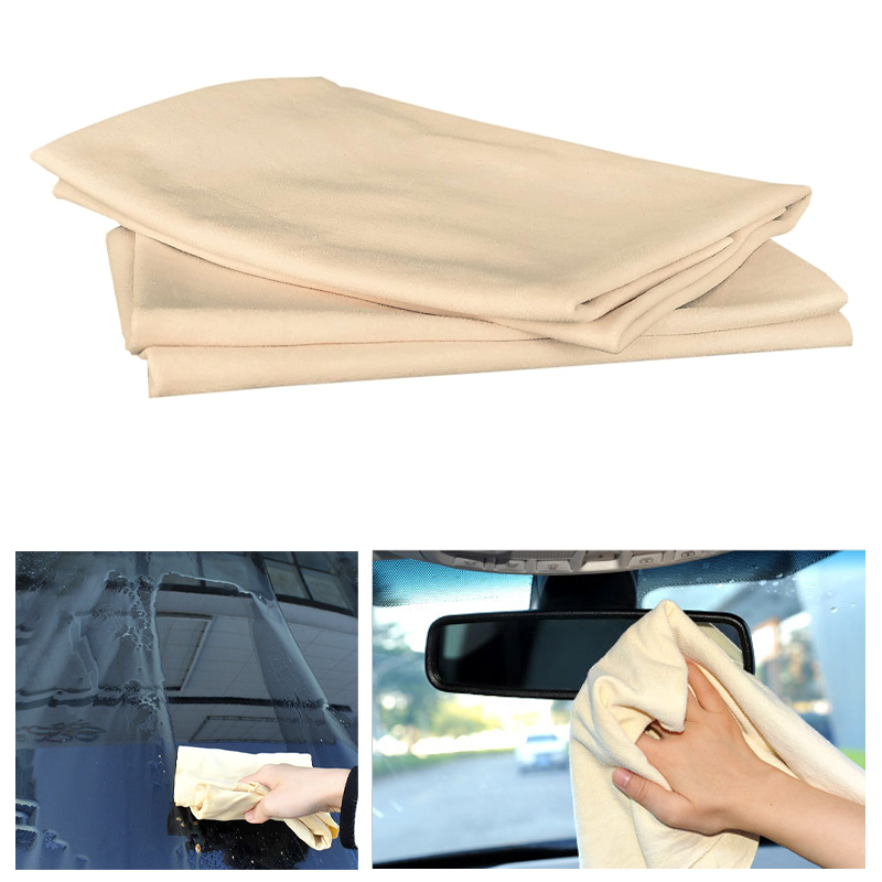 Interior Detailing Kit - 天然マノビス-革製の車の洗浄タオル,家の窓用の超吸収性,乾燥したガラス,速乾性の洗浄布