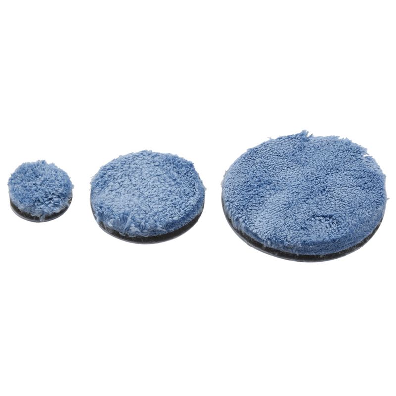 ABJN-3X 磨きホイール バフ研磨 車美容 ワックスがけ - Polish Pad Set Buffer のレビューと価格