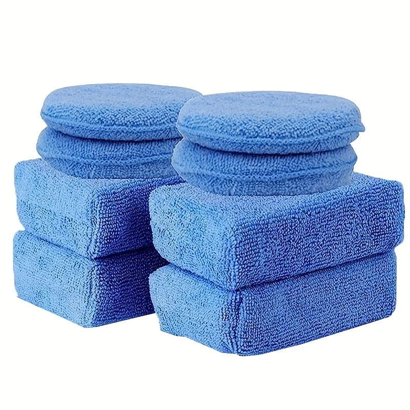 8個入りカーワックスアプリケーターパッドキット - 5インチ - Wax Applicator Pad のレビューと価格