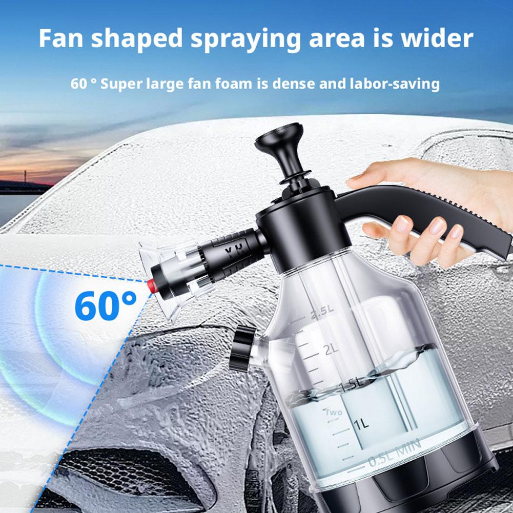 プロ仕様洗車フォームポンプ噴霧器 2.5L 手動加圧式ウォー - Foam Cannon Car Wash のレビューと価格