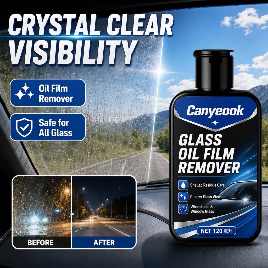 CANYEOOK ガラスクリーナー 120ml。油膜、虫の分 - Glass Cleaner Streak のレビューと価格