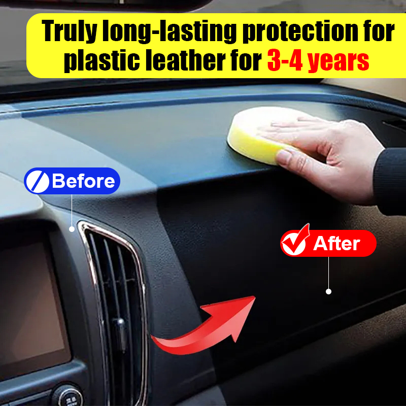 車のプラスチック修復剤バックトゥブラックグロスプラスチックリ - Leather Cleaner Interior のレビューと価格