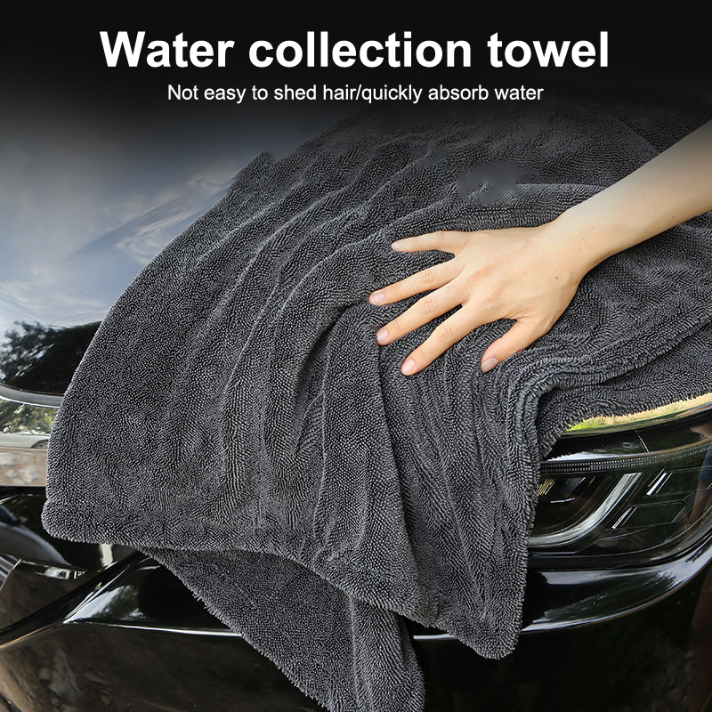 マイクロファイバー乾燥タオル ツイストパイル 両面 1200 - Microfiber Towel Detailing のレビューと価格
