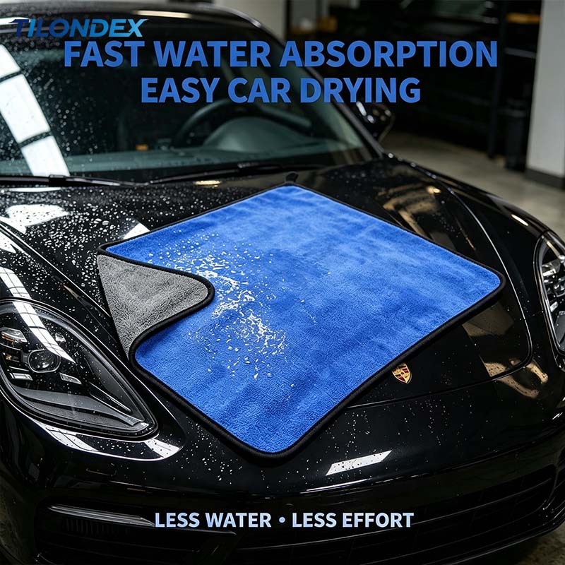 TILONDEX ブルーマイクロファイバーカーディテイティン - Microfiber Towel Detailing のレビューと価格